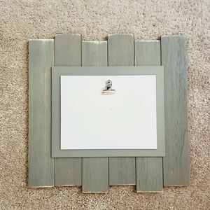 Rustic wooden picture wall decor